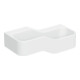 Geberit Spiel/Waschlandschaft Bambini 90cm, 2 WP, tief. Beck. re, w-a, o. Dek.-1