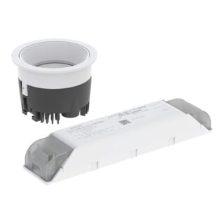 Geberit Spot LED de plafond DALI blanc, pour ComfortLight