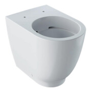 Geberit Stand-WC, Tiefspüler Acanto 4,5 l, erh, wandb, ges, rimf, we. K-Tect