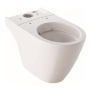 Geberit Stand-Tiefspül-WC iCon Rimfree, geschlossene Form, für Kombination weiß