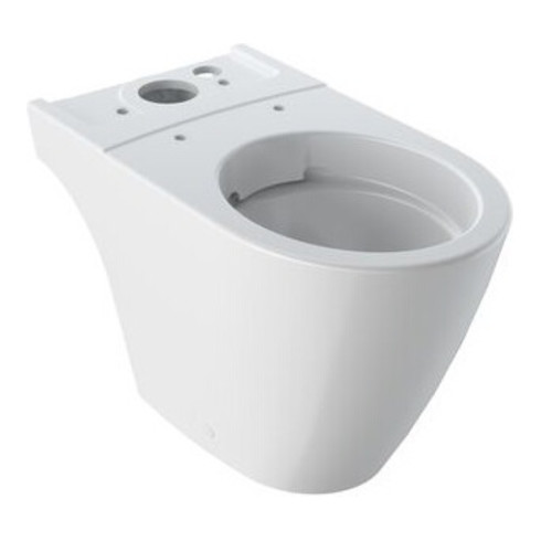Geberit Stand-Tiefspül-WC iCon Rimfree, geschlossene Form, für Kombination weiß