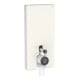 Geberit Stand-WC-Modul Monolith Bauh. 101cm, Fr. Gl. sand-grau, S. Alu-1