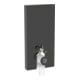 Geberit Stand-WC-Modul Monolith Bauh. 101cm, Fr. Gl. sw, S. Alu SW-chrom-1