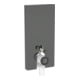 Geberit Stand-WC-Modul Monolith BH 101cm, Fr. Gl. la., S. Alu SW-chrom-1