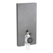 Geberit Stand-WC-Modul Monolith BH 101cm, Fr. Schiefer, S. Alu SW-chrom