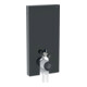 Geberit Stand-WC-Modul Monolith Plus Bauh. 101cm, Fr. Gl. sw, S. Alu SW-chrom-1