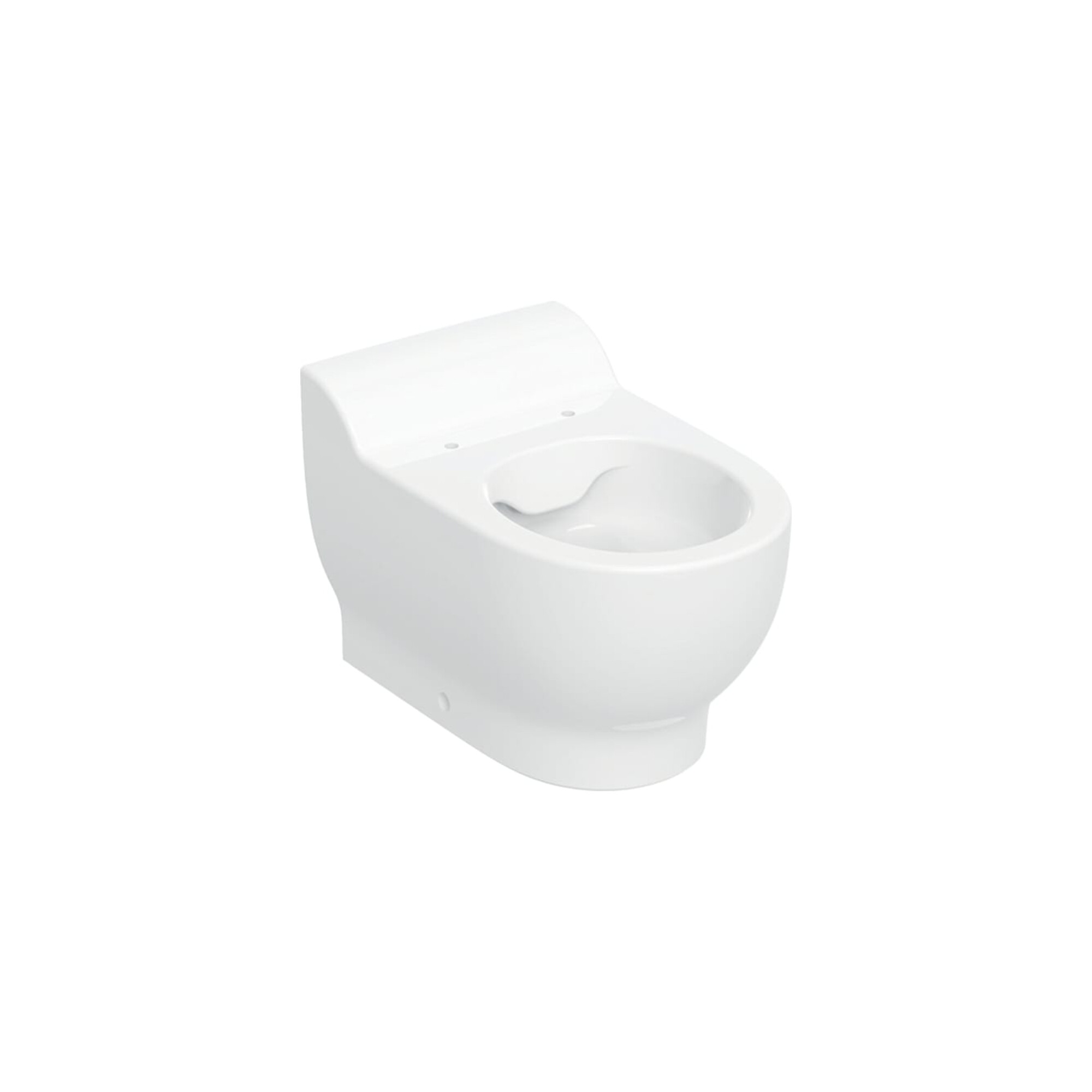 Geberit Stand-WC, Tiefspüler Bambini weiß, für WC-Sitz
