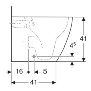 Geberit Stand-WC, Tiefspüler iCon 36x56cm, wandb, ge F., rimfr., we/KeraTe-5