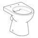 Geberit Stand-WC, Tiefspüler Renova Ab. hor, teilgeschl. F., rimfr., manhatt