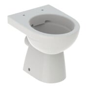 Geberit Stand-WC, Tiefspüler Renova Abg. hor, teilgeschl. F., rimfr., perg.