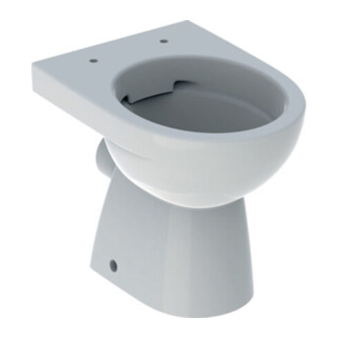 Geberit Stand-WC, Tiefspüler Renova Abg. hor, teilgeschl. F., rimfree, weiß