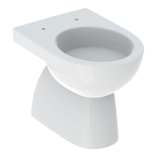 Geberit Stand-WC, Tiefspüler Renova w, f UP-/ AP-SPK, Abg. vert, teilgeschl.