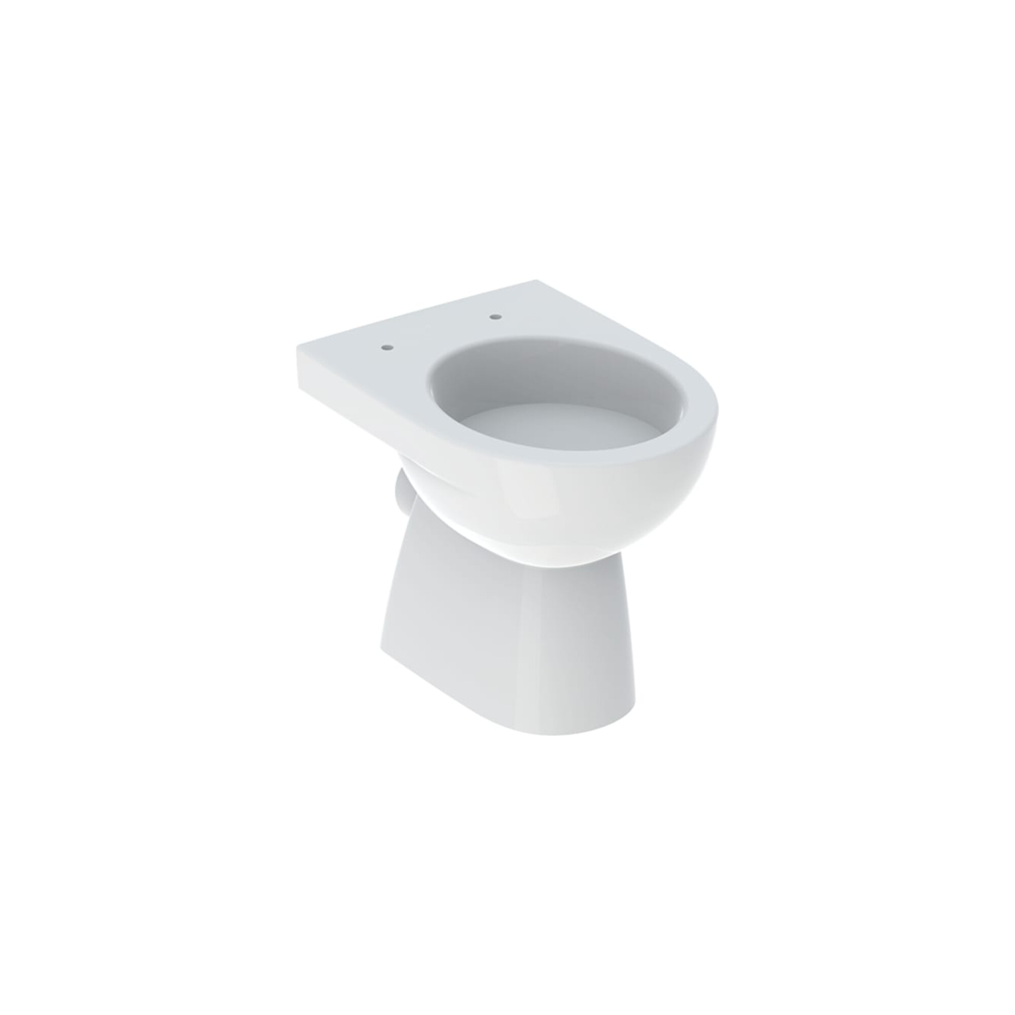 Geberit Stand-WC, Tiefspüler Renova w K-T., f UP-/ APS, Ab. hor, teilgeschl.