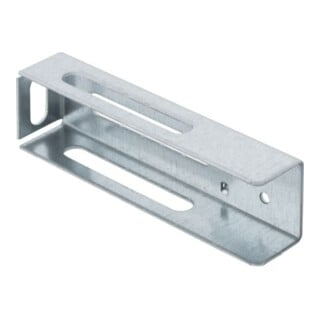 Geberit Support Duofix 14,5x4 cm, pour fixation de conduites, pce, galvanisé