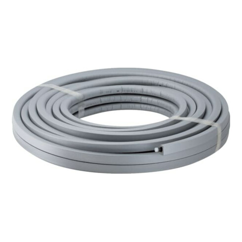Geberit Systemrohr Mepla ML d 16mm, exz. gedäm., Rolle a 50 m, grau