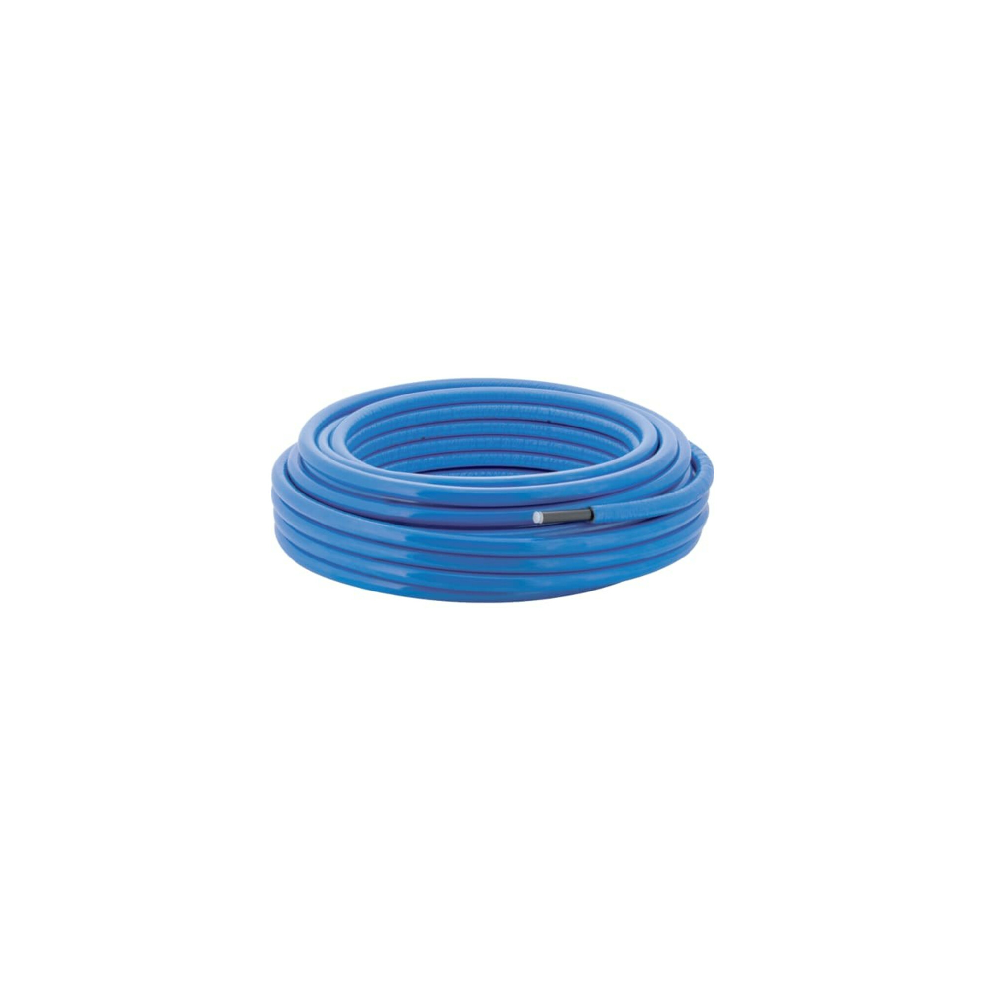 Geberit Systemrohr Mepla ML d 20, Dämm. 13mm, rund vorgedämmt, blau