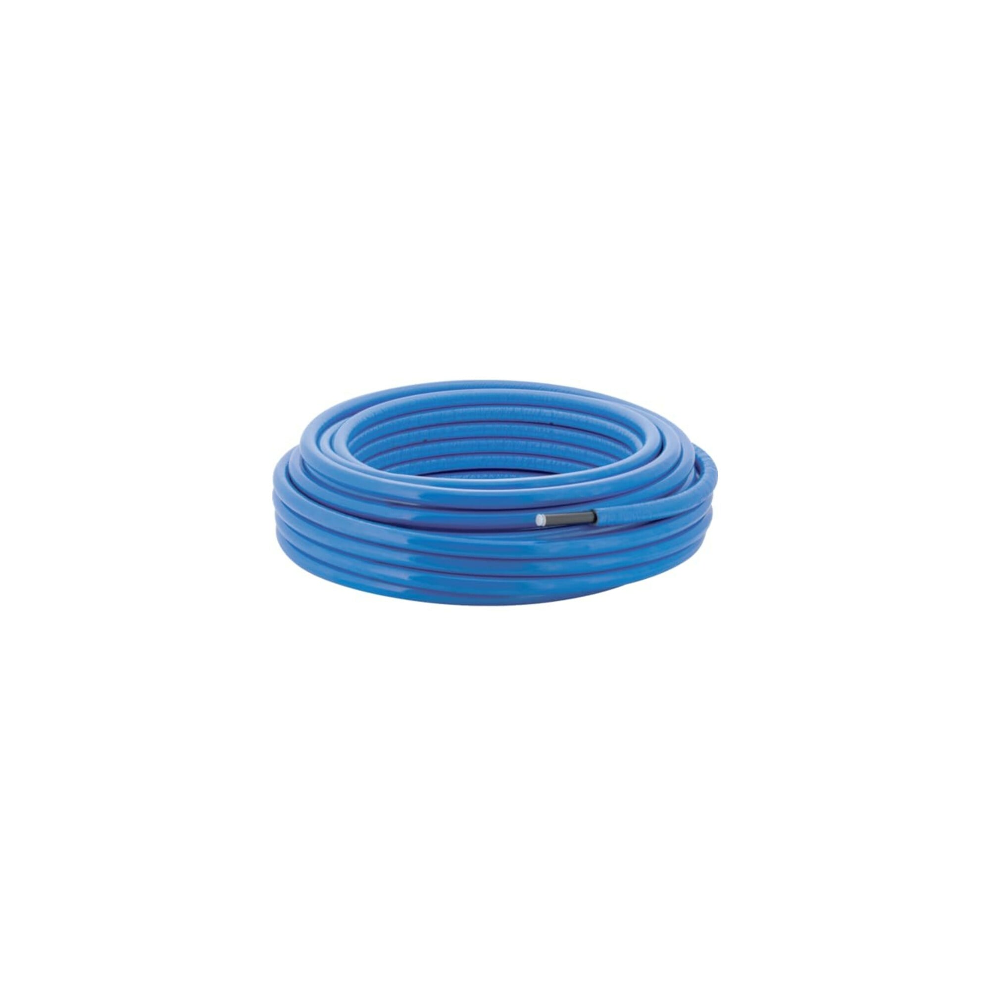 Geberit Systemrohr Mepla ML d 26, Dämm. 26mm, rund vorgedämmt, blau