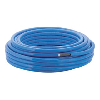 Geberit Systemrohr Mepla ML d 26, isolation 26 mm, rond pré-isolé, bleu
