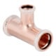 Geberit T de raccordement Mapress d= 42x15x42 mm, réduit, cuivre-1