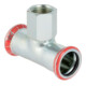 Geberit T-Stück Mapress C-Stahl d= 28mmxRp 1/2x28mm, mit Innengewinde-1