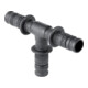 Geberit T-Stück Mepla d= 50mm, egal, PVDF-1