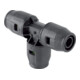 Geberit T-Stück PushFit d= 25mm, egal, PVDF-1
