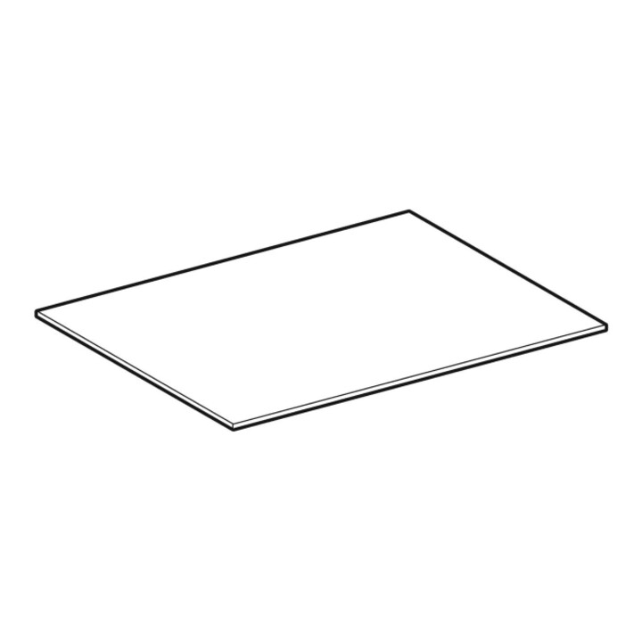 Geberit tablette en verre Xeno2 58x0,8x45cm