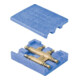 Geberit Té de croisement Mepla d= 16x16x16 mm, avec boîte d'isolation-1