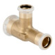 Geberit Té Mapress acier C d= 22x22x15mm, réduit, laiton-1
