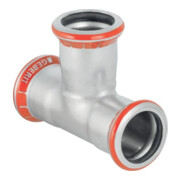 Geberit Té Mapress acier C Ø 28 mm, égal, zingué extérieur-1