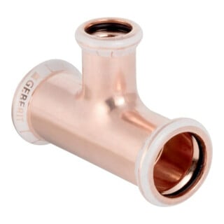 Geberit Té Mapress d= 35x28x35mm, réduit, cuivre