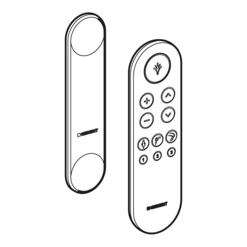 Geberit Télécommande grande, blanche