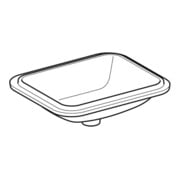Geberit Unterbau-Waschtisch VariForm 53x44cm, o HL, o. ÜL, recht., we. K-Tect-2