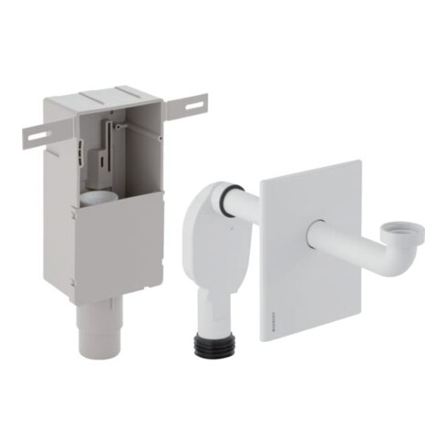 Geberit UP-Geruchsverschluss d 50/56mm, WEK u FBS, hor, Kunststoff, we