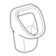 Geberit Urinal Aller weiß, Zulauf/Abgang hinten-4