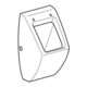 Geberit Urinal Pareo weiß, für Deckel, Zulauf/Abgang hinten-4