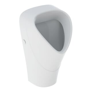 Geberit Urinal Renova we., trigonal, Zul. v hi., Abg. n hinten