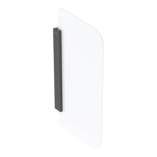 Geberit Urinal-Trennwand weiß, 75,4x4x43,2cm