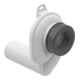Geberit Urinalgeruchsverschluss d 50mm, Abg. hor, Kunststoff, weiß-1