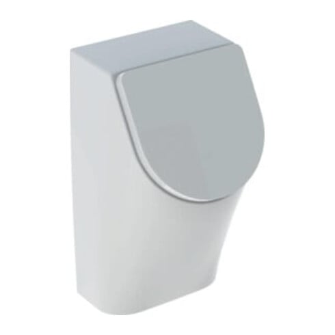 Geberit Urinoir Renova Plan blanc, avec couvercle, arrivée/sortie arrière
