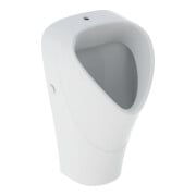 Geberit Urinoir Renova we., triangulaire, Entrée par le haut, Sortie arrière