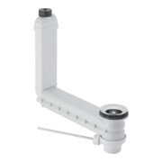 Geberit Valve de vidange et trop-plein Clou m levier, p. WC sans trop-plein visible