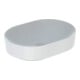 Geberit Vasque à poser VariForm 55x40 cm, elliptique, blanc, sans robinet ni trop-plein-1