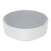 Geberit Vasque à poser VariForm d 40 cm, sans robinet, sans trop-plein, ronde, blanc K-Tect