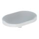 Geberit Vasque encastrée VariForm 60x40cm, sans trop-plein, elliptique, blanc brillant-1