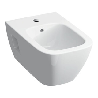 Geberit Wand-Bidet Renova Plan we., teilgeschlossene Form, mit Überlauf
