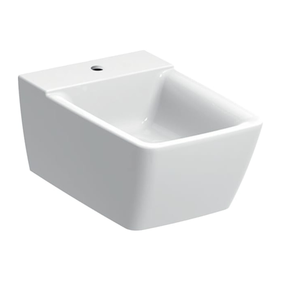 Geberit Wand-Bidet Xeno2 KeraTect/we, wandhängend, geschlossene Form