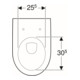 Geberit Wand-WC, Tiefspüler iCon 35,5x53cm, geschlossene Form, weiß-4
