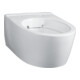 Geberit Wand-Tiefspül-WC iCon Rimfree, verkürzte Ausladung, geschlossene Form weiß-1