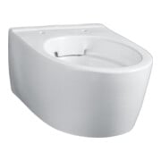 Geberit Wand-Tiefspül-WC iCon Rimfree, verkürzte Ausladung, geschlossene Form weiß